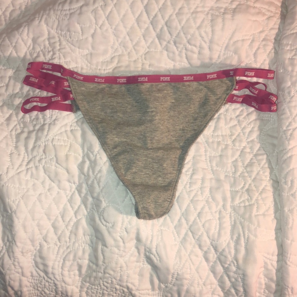 NEW— Pink Thong Panty